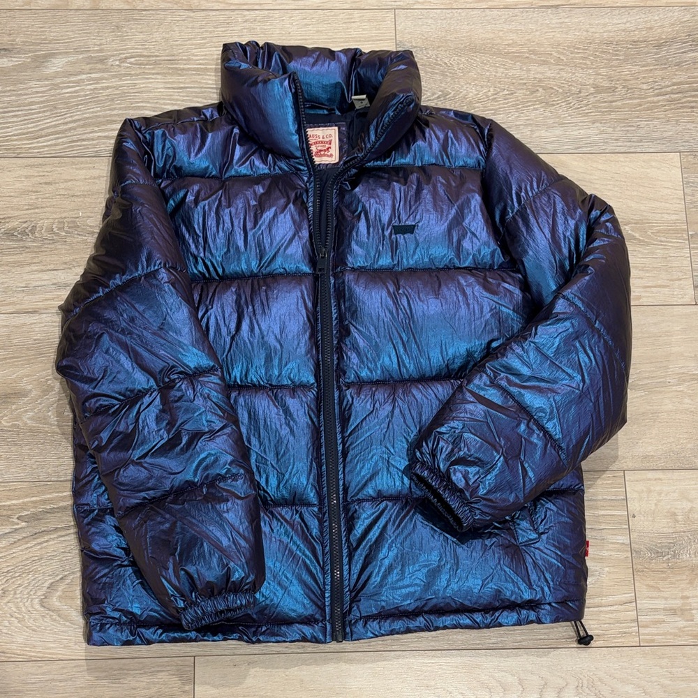 Levi's Metallic Puffer Jacket